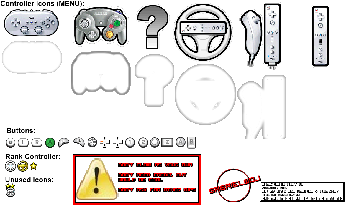 Mario Kart Wii Lotsa of sprites =UPDATED=